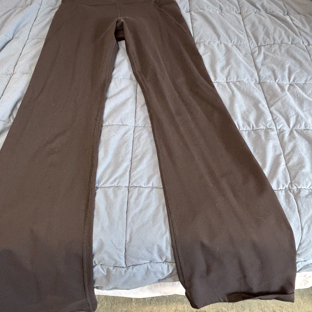 Reebok Black High-Waist flare pants